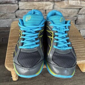 FILA Cool Max Women's 7.5  Athletic Sneaker Shoes Turquoise Blue And Black